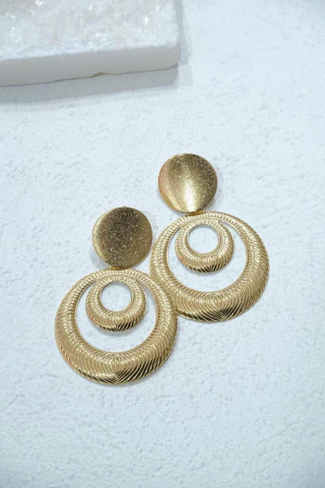 Boucles d’oreilles en acier Inoxydable