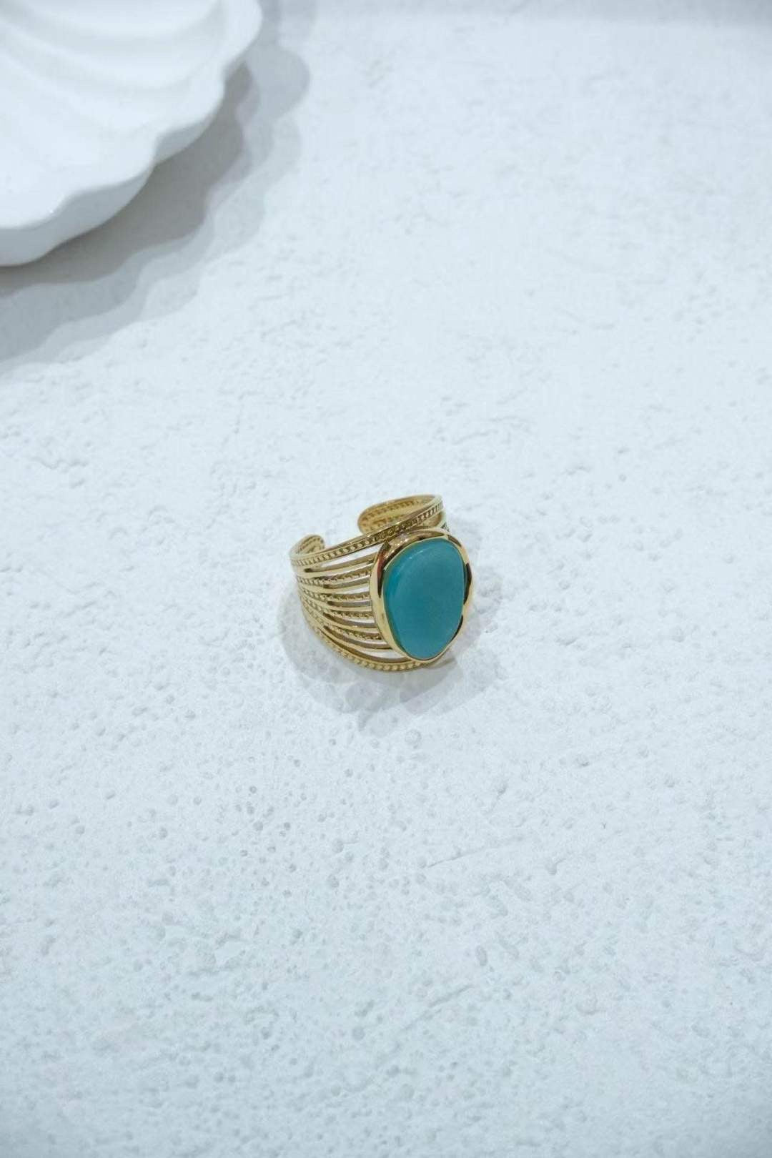 Bague en acier Inoxydable,, taille réglable