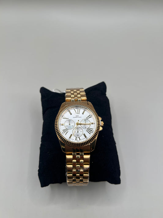 Montre femme dorée élégante - bracelet acier - très bon état