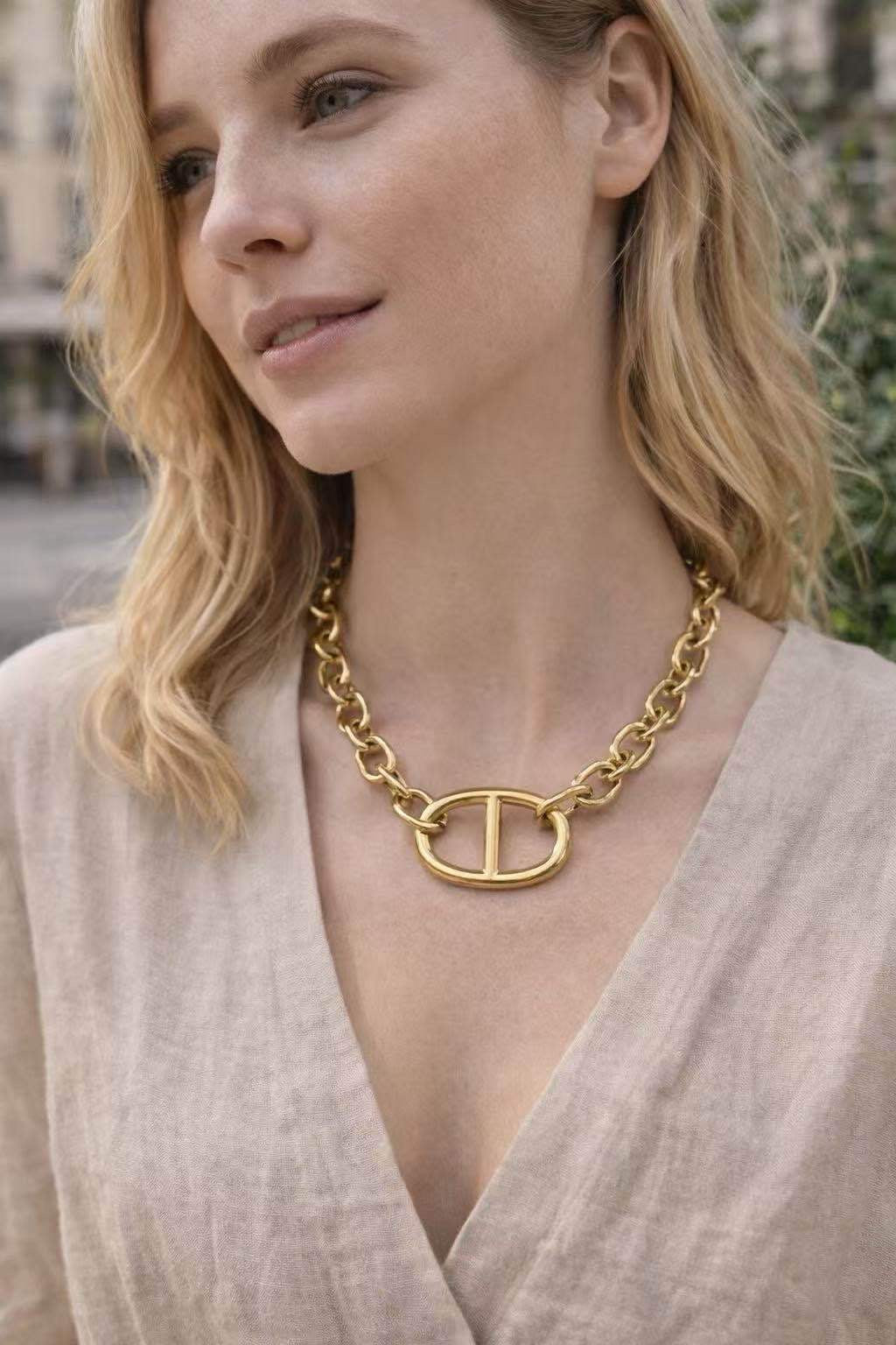 Collier en acier Inoxydable